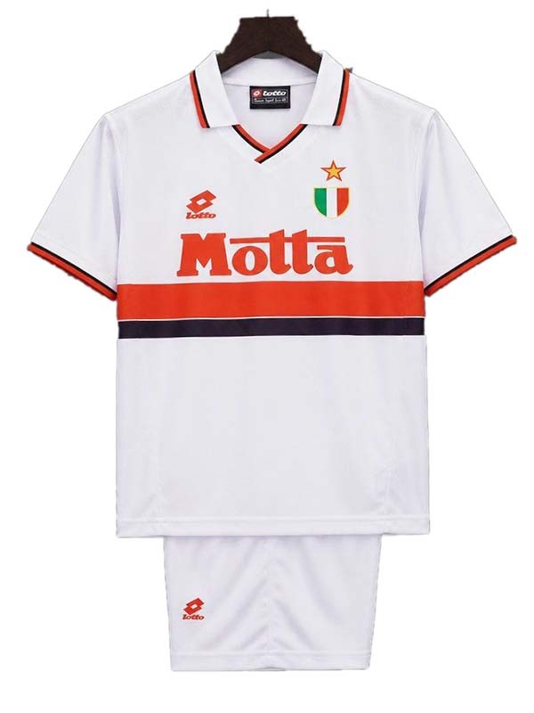 AC milan away kids kit childrens retro jersey 1993-1994